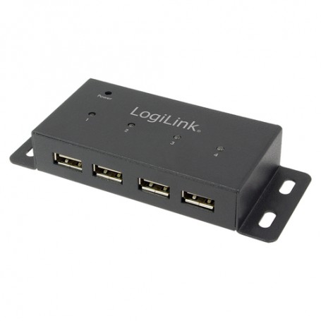 LogiLink UA0141A hub di interfaccia 480 Mbit/s Nero (UA0141A)