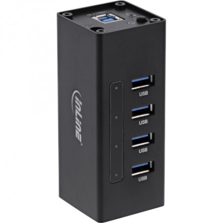 InLine 35395A hub di interfaccia USB 3.2 Gen 1 (3.1 Gen 1) Type-A 5000 Mbit/s (35395A)