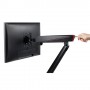 LogiLink BP0092 supporto da tavolo per Tv a schermo piatto 81,3 cm (32") Morsa Nero, Rosso (BP0092)