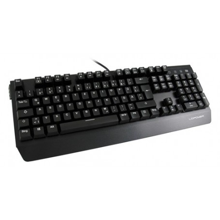 LC-Power LC-KEY-MECH-1 tastiera USB QWERTZ Tedesco Nero (LC-KEY-MECH-1)