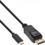 InLine 64122 cavo e adattatore video USB tipo-C (64122)