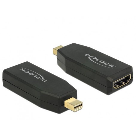 DeLOCK 65583 adattatore per inversione del genere dei cavi mini Displayport 1.2 HDMI Nero (65583)