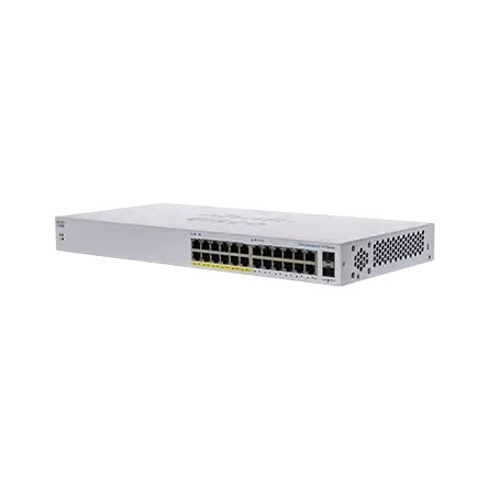 Cisco CBS110 Non gestito L2 Gigabit Ethernet (10/100/1000) Supporto Power over Ethernet (PoE) 1U Grigio (CBS110-24PP-EU)