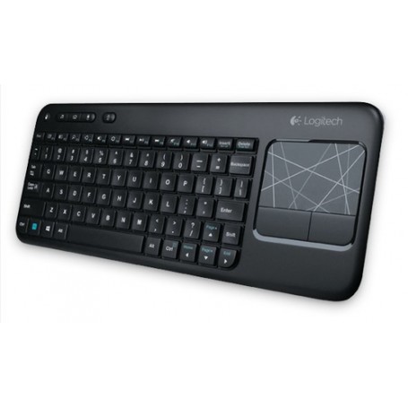 Logitech K400 tastiera RF Wireless QWERTZ Tedesco Nero (920-003100)