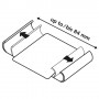 Hama Smart Move - Rainbow custodia per cellulare 12,9 cm (5.1") Custodia a borsellino Colore menta (00188525)