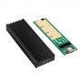 LogiLink UA0346 contenitore di unità di archiviazione Box esterno SSD Nero M.2 (UA0346)