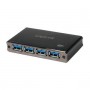 LogiLink UA0282 hub di interfaccia USB 3.2 Gen 1 (3.1 Gen 1) Micro-B 5000 Mbit/s Nero (UA0282)