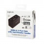 LogiLink CR0042 hub di interfaccia USB 3.2 Gen 1 (3.1 Gen 1) Type-A 5000 Mbit/s (CR0042)