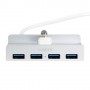 LogiLink UA0300 hub di interfaccia USB 3.2 Gen 1 (3.1 Gen 1) Type-A 5000 Mbit/s Argento (UA0300)
