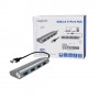 LogiLink UA0307 hub di interfaccia USB 3.2 Gen 1 (3.1 Gen 1) Type-A 5000 Mbit/s Alluminio (UA0307)