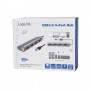 LogiLink UA0307 hub di interfaccia USB 3.2 Gen 1 (3.1 Gen 1) Type-A 5000 Mbit/s Alluminio (UA0307)