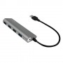 LogiLink UA0307 hub di interfaccia USB 3.2 Gen 1 (3.1 Gen 1) Type-A 5000 Mbit/s Alluminio (UA0307)