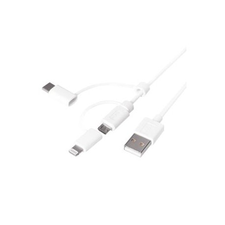 LogiLink CU0126 cavo USB 1 m USB A Bianco (CU0126)