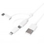 LogiLink CU0126 cavo USB 1 m USB A Bianco (CU0126)