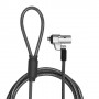 LogiLink NBS012 cavo di sicurezza Nero, Argento (NBS012)