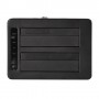 LogiLink QP0028 docking station per unità di archiviazione USB 3.2 Gen 2 (3.1 Gen 2) Type-C Nero (QP0028)