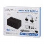 LogiLink QP0027 docking station per unità di archiviazione USB 3.2 Gen 2 (3.1 Gen 2) Type-C Nero (QP0027)