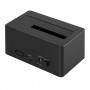 LogiLink QP0027 docking station per unità di archiviazione USB 3.2 Gen 2 (3.1 Gen 2) Type-C Nero (QP0027)