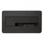 LogiLink QP0027 docking station per unità di archiviazione USB 3.2 Gen 2 (3.1 Gen 2) Type-C Nero (QP0027)