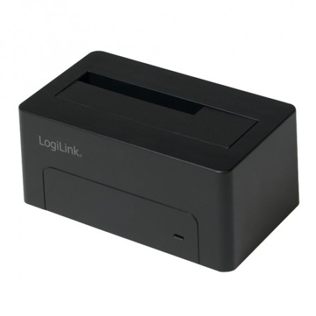 LogiLink QP0026 docking station per unità di archiviazione USB 3.2 Gen 1 (3.1 Gen 1) Type-B Nero (QP0026)