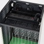 lockncharge Carrier 10 Armadio per la gestione dei dispositivi portatili Blu, Verde, Grigio, Bianco (LNC10386)