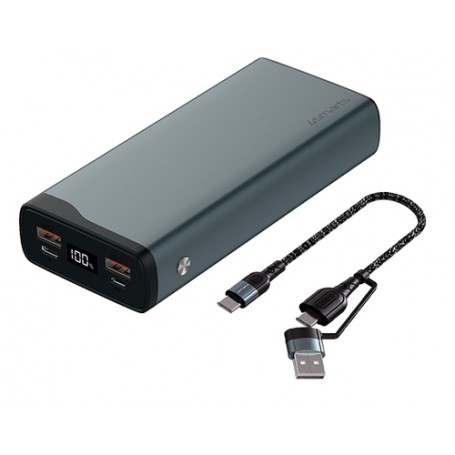 4smarts VoltHub Pro batteria portatile Polimeri di litio (LiPo) 20000 mAh Nero, Metallico (468778)