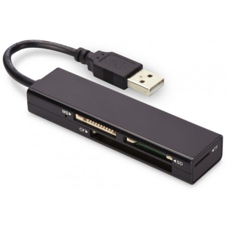 Ednet 85241 lettore di schede USB 2.0 Nero (85241)