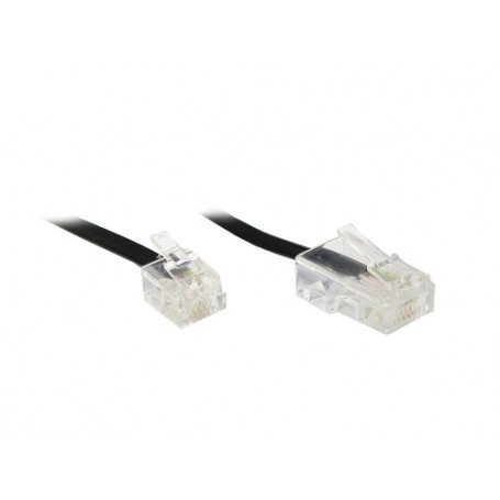 Alcasa RJ11 - RJ45, 6m Nero (TZM-6)