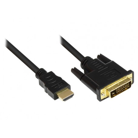 Alcasa 3m HDMI/DVI-D Nero (GC-M0011)