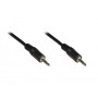 Alcasa 1970-03 cavo audio 3 m 3.5mm Nero (1970-03)