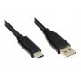 Alcasa GC-M0116 cavo e adattatore video 0,5 m USB tipo-C USB tipo A Nero (GC-M0116)