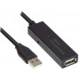 Alcasa GC-M0132 cavo USB 10 m USB 2.0 USB A Nero (GC-M0132)