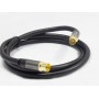 Alcasa GC-M2053 cavo coassiale 2 m IEC Nero (GC-M2053)
