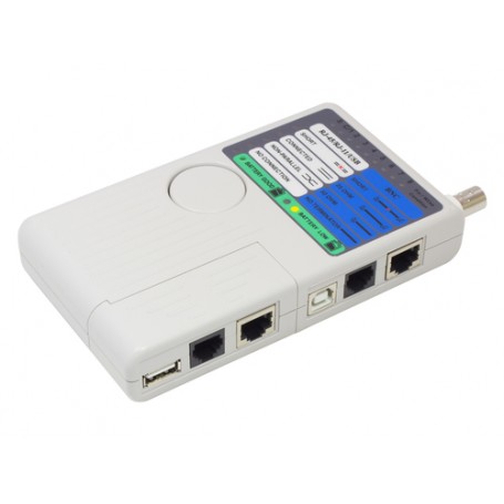 Alcasa GC-N0097 tester per cavo di rete Tester per cavi UTP/STP Grigio (GC-N0097)