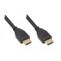 Alcasa GC-M0135 cavo e adattatore video 0,5 m HDMI tipo A (Standard) Nero (GC-M0135)