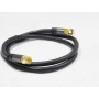 Alcasa GC-M2075 cavo coassiale RG-6 5 m IEC coax Nero (GC-M2075)