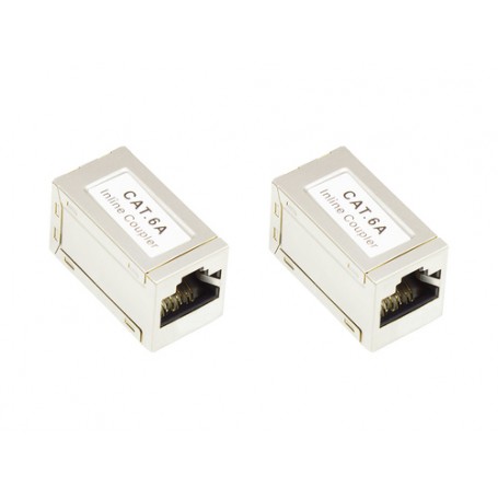 Alcasa MOD8-VM6A adattatore per inversione del genere dei cavi RJ-45 Metallico (MOD8-VM6A)