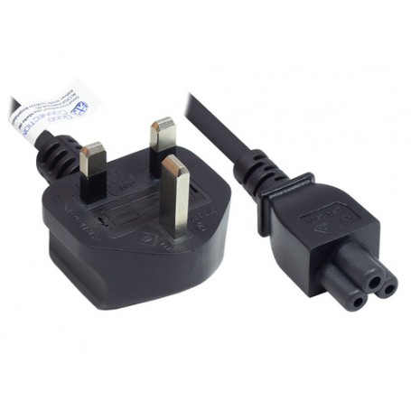 Alcasa P7305-S018 cavo di alimentazione Nero 1,8 m BS 1363 Accoppiatore C5 (P7305-S018)