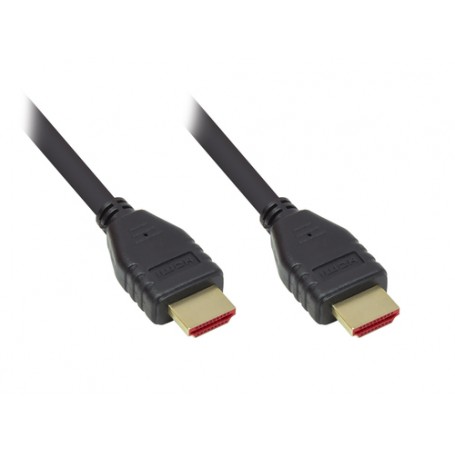 Alcasa 4521-005 cavo HDMI 0,5 m HDMI tipo A (Standard) Nero (4521-005)