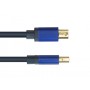 Alcasa 4844-SF010B cavo e adattatore video 1 m Mini DisplayPort HDMI Nero, Blu (4844-SF010B)