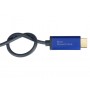 Alcasa 4860-SF020B cavo e adattatore video 2 m DisplayPort HDMI Nero, Blu (4860-SF020B)
