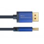 Alcasa 4860-SF030B cavo e adattatore video 3 m DisplayPort HDMI Nero, Blu (4860-SF030B)