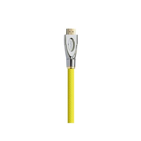Python HDMI 2.0 M/M 5m cavo HDMI HDMI tipo A (Standard) Giallo (GC-M0030)