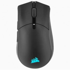 Corsair SABRE RGB PRO WIRELESS CHAMPION mouse Mano destra RF Wireless+Bluetooth+USB Type-A Ottico 26000 DPI (CH-9313211-EU)