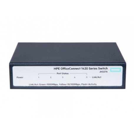 Hewlett Packard Enterprise OfficeConnect 1420 5G Non gestito L2 Gigabit Ethernet (10/100/1000) 1U Grigio (JH327A#ABB)