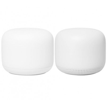 Google Nest Wifi router wireless Gigabit Ethernet Dual-band (2.4 GHz/5 GHz) Bianco (GA00822-DE)