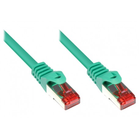 Alcasa 10m Cat6 S/FTP cavo di rete Verde S/FTP (S-STP) (8060-100G)
