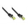 Alcasa 3m Cat7 S/FTP cavo di rete Nero S/FTP (S-STP) (8070R-030S)