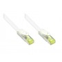 Alcasa 10m Cat.7 S/FTP cavo di rete Bianco Cat7 S/FTP (S-STP) (8070R-100W)