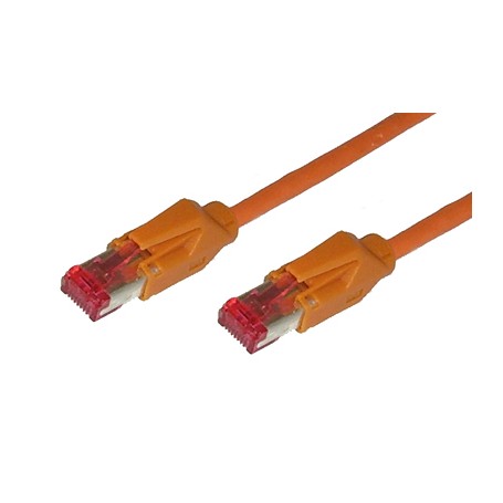 Alcasa Cat. 6 1m cavo di rete Arancione Cat6 S/FTP (S-STP) (8066-101O)